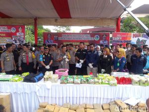 Polda Sumut Musnahkan Ratusan Kilo Sabu, Ganja, dan Ribuan Ekstasi