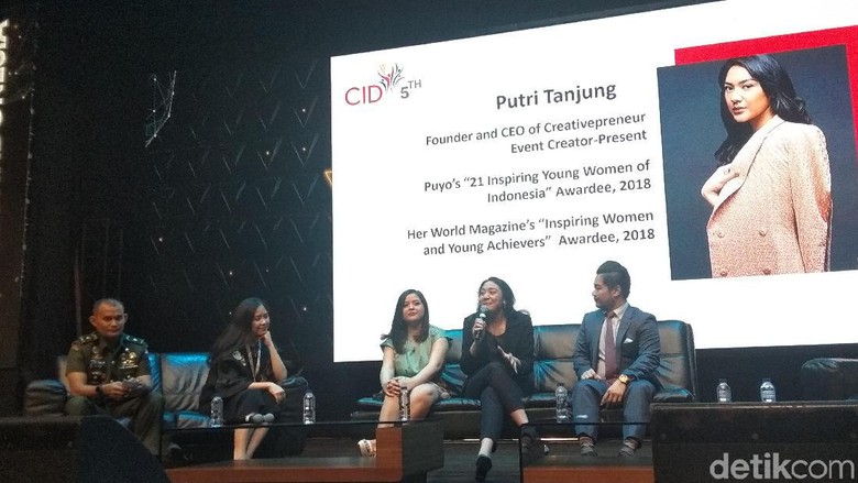 Cerita Putri Tanjung Sering Dibully sampai Termotivasi Bikin Creativepreneur