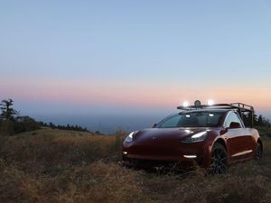 Wanita Ini Sulap Tesla Jadi Pikap