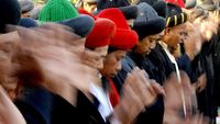 Jemaah Tarekat Syattariah dan An Nadzir Idul Adha Lebih Dulu