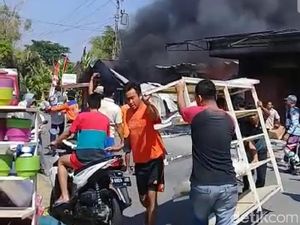 Lalai Masak Lontong untuk Idul Adha, Tiga Rumah di Demak Terbakar