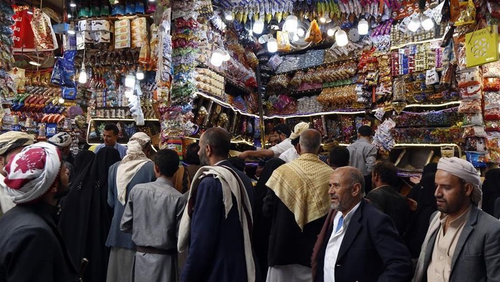 Suasana Pasar Tanah Abang di Timur Tengah Jelang Idul Adha