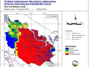 Kabupaten Siak Sumbang Titik Panas Terbesar di Riau