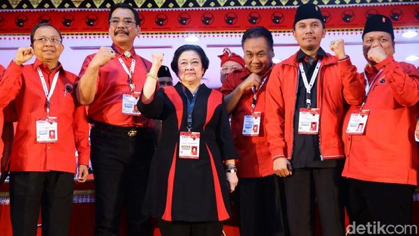 Megawati Lantik Struktur DPP PDIP 2019-2024