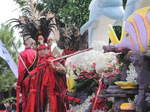 Mengenal Kabasaran,Tarian Tradisional Penyambut Menpar dari Sulut