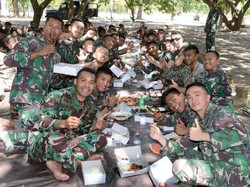 Marinir Indonesia Kenalkan Tradisi Idul Adha ke Tentara Amerika