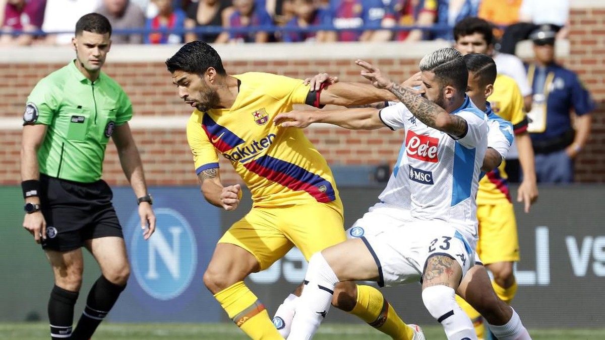 Napoli akan memberikan perlawanan sulit pada Barcelona. Foto: Jeff Kowalsky / AFP