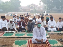 Salat Idul Adha di Pekanbaru Dikepung Kabut Asap