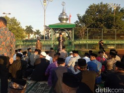 Salat Idul Adha di Makassar, JK Berpesan soal Makna Kurban