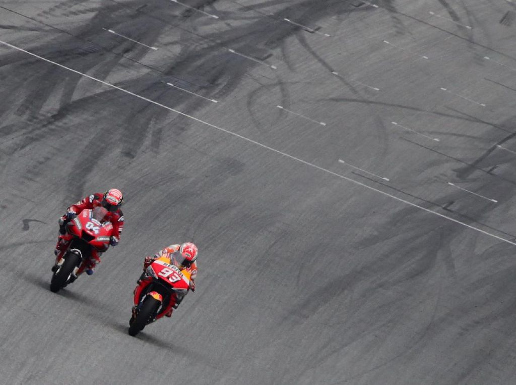 Andrea Dovizioso Tidak Beruntung karena Marc Marquez Andrea Dovizioso Tidak Beruntung karena Marc Marquez