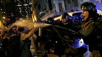 Lagi, Bentrokan Terjadi Antara Massa Aksi dan Polisi di Hong Kong
