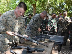 Marinir Indonesia dan AS Lomba Bongkar Pasang Senjata, Siapa Paling Jago?