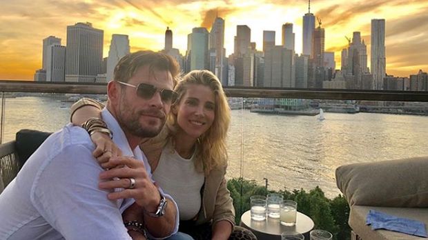 Chris Hemsworth dan Elsa Pataky/