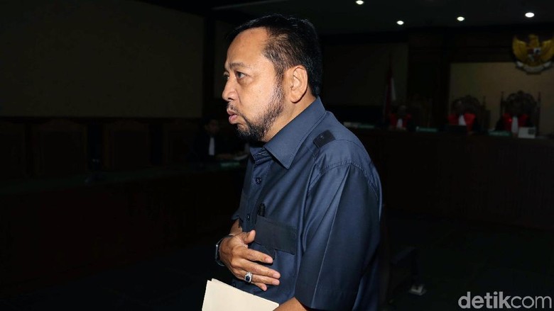 Novanto dan Basir Bertemu di Sidang Suap Proyek PLTU Riau-1