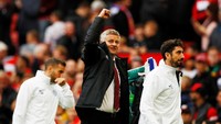 Solskjaer menjanjikan penampilan MU yang lebih baik ke depannya, seiring level kebugaran para pemain yang membaik. Reuters/Jason Cairnduff.