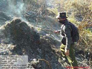 Ada Kebakaran Hutan, Jalur Pendakian Gunung Sumbing Ditutup Ada Kebakaran Hutan, Jalur Pendakian Gunung Sumbing Ditutup