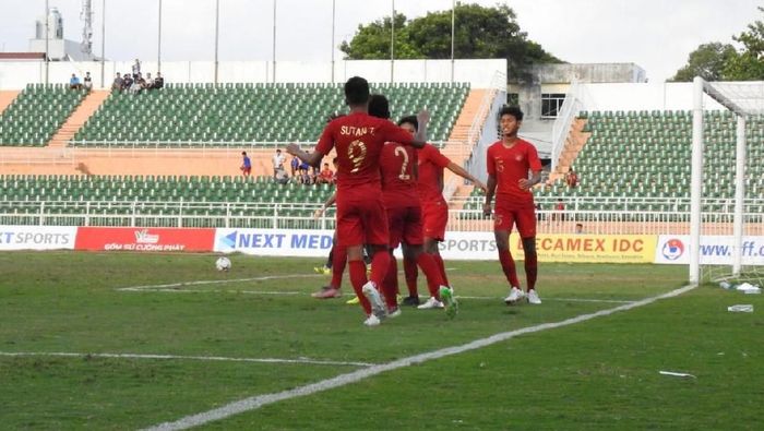 Indonesia mengalahkan Laos 2-1 di Piala AFF U-18. (Foto: dok. PSSI) Indonesia mengalahkan Laos 2-1 di Piala AFF U-18. (Foto: dok. PSSI)