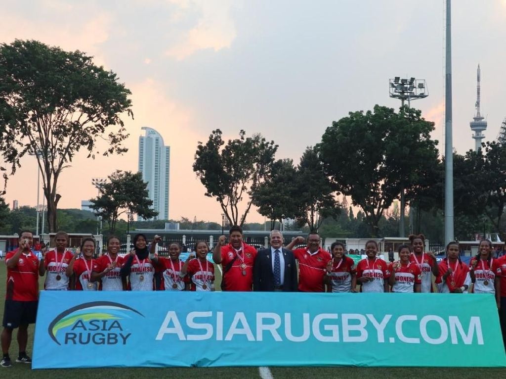 Indonesia Finis Keenam di Asia Rugby Sevens Trophy Indonesia Finis Keenam di Asia Rugby Sevens Trophy