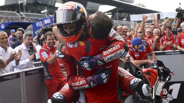 Andrea Dovizioso adalah juara MotoGP San Marino tahun lalu.
