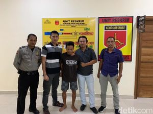Penusuk Ketua PPS Musi Rawas Ditangkap di Bali Penusuk Ketua PPS Musi Rawas Ditangkap di Bali