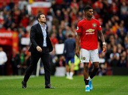 Frank Lampard ogah banyak beralasan perihal kekalahan telak Chelsea dari Manchester United. Chelsea kalah murni karena melakukan kesalahan-kesalahan. Reuters/Phil Noble.