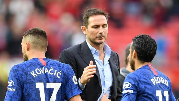 Manajer Chelsea, Frank Lampard, mencari penebusan di UEFA Super Cup. (Foto: Michael Regan/Getty Images) Manajer Chelsea, Frank Lampard, mencari penebusan di UEFA Super Cup. (Foto: Michael Regan/Getty Images)