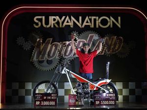 Motor Bercorak Harimau Jawara Modifikasi Palembang Motor Bercorak Harimau Jawara Modifikasi Palembang