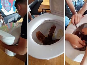 Duh! Makanan Ini Disajikan Pakai Sepatu hingga Tempat Kencing