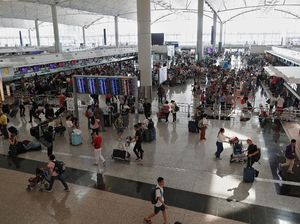 Suasana Bandara Hong Kong Usai Aksi Demo Anti Ekstradisi