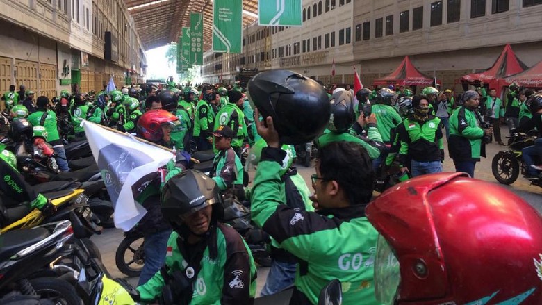 Driver di Medan Demo, Gojek Tegaskan Tak Ada Sistem Prioritas