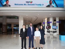 Momen Cucu Donald Trump Bertemu Hary Tanoe