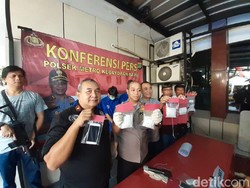 Polisi Tangkap 3 Kurir Sabu Jaringan Lapas di Kebayoran
