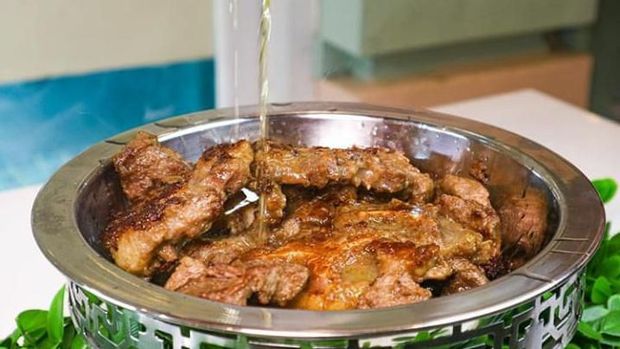 Ilustrasi daging goreng