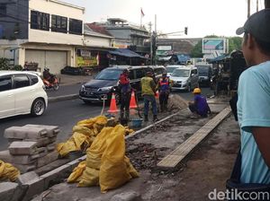 PKL Cicadas Mulai Ditata