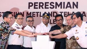 Menhub Resmikan Stasiun KA Telaga Murni di Bekasi
