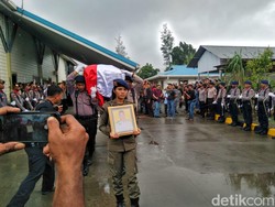 Kapolda Papua Pimpin Upacara Pelepasan Jenazah Brigadir Heidar