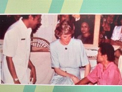 Kenangan Jadul Saat Lady Diana Temui Pasien Kusta di Indonesia