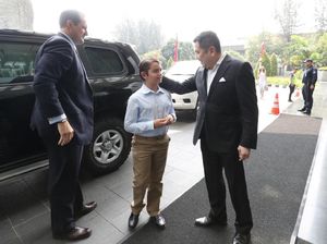 Potret Donald Trump Jr Bertemu HT