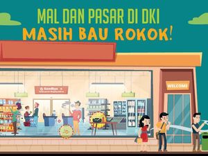 Infografis: Mal dan Pasar di DKI Masih Bau Rokok! Infografis: Mal dan Pasar di DKI Masih Bau Rokok!