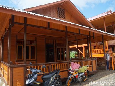 Foto: Melihat Uniknya Rumah Panggung Manado