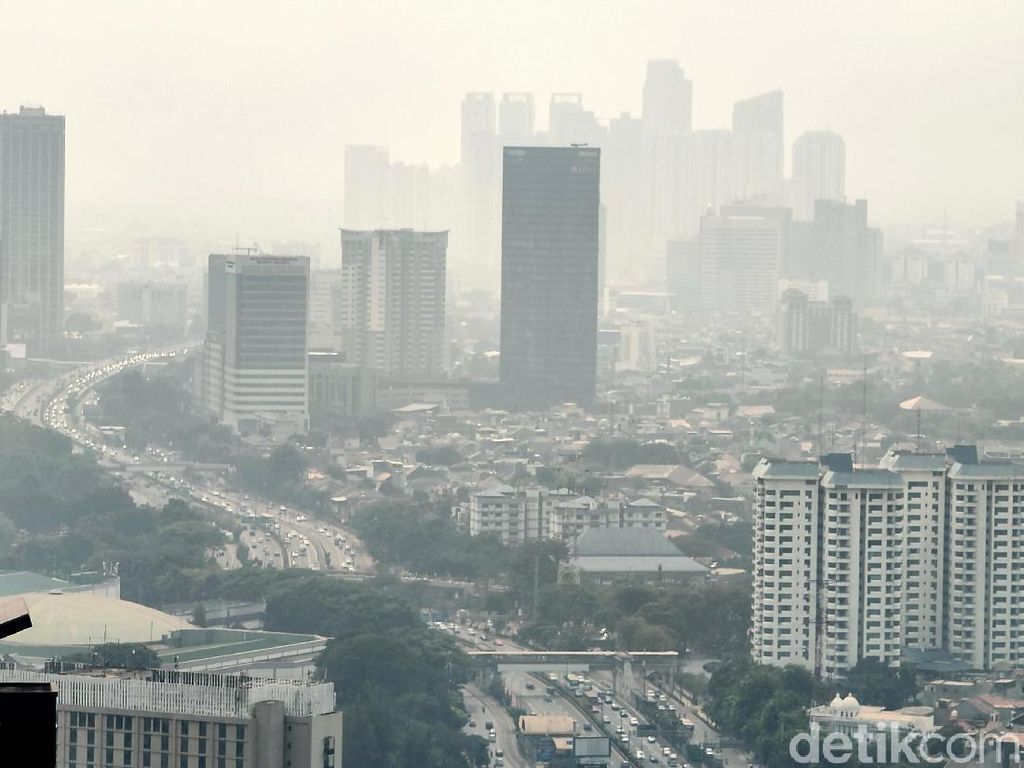 AirVisual: Udara Jakarta Pagi Sangat Tidak Sehat!