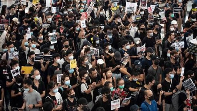 Berita Demo di Hong Kong, Kemlu Imbau Kunjungan Tak Mendesak Ditunda Kamis 22 Agustus 2019 Berita Demo di Hong Kong, Kemlu Imbau Kunjungan Tak Mendesak Ditunda Kamis 22 Agustus 2019