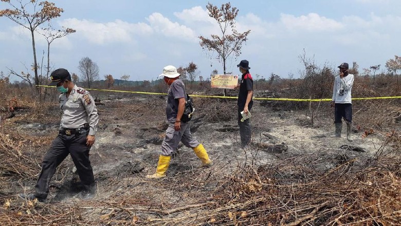 Kebakaran Lahan Meluas, Polda Sumsel-Kodam Sriwijaya Tambah Personel
