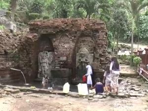 Candi Sumber Tetek di Pasuruan Retak dan Lapuk, Kapan Dipugar?