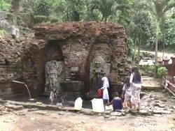 Candi Sumber Tetek di Pasuruan Retak dan Lapuk, Kapan Dipugar?