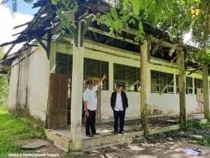 Penampakan Sekolah Rusak yang Bakal Dipugar Jokowi