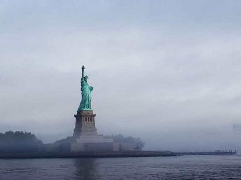 Batasi Jumlah Imigran, Pemerintahan Trump Ubah Puisi di Patung Liberty