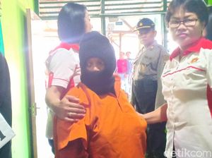 Jeritan Tangis Suami Warnai Rekonstruksi Ibu Bunuh Bayi Saat Dilahirkan