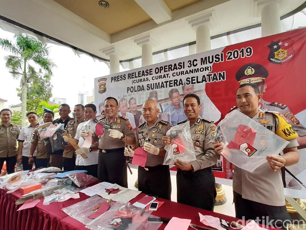 Selama Dua Pekan, Polisi Tangkap 97 Pelaku Kejahatan di Palembang Selama Dua Pekan, Polisi Tangkap 97 Pelaku Kejahatan di Palembang