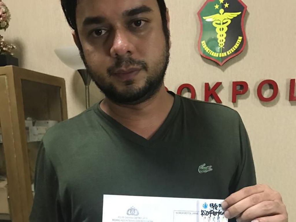Polisi Buru Pemasok Sabu ke Artis Rio Reifan Polisi Buru Pemasok Sabu ke Artis Rio Reifan